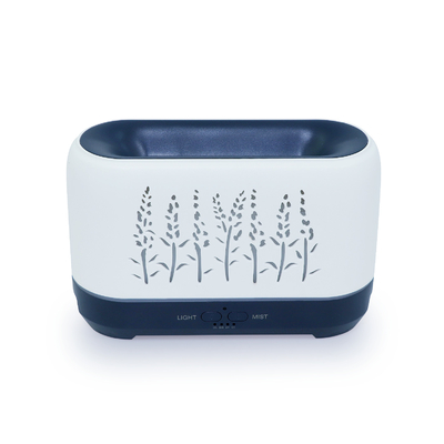 24V5W Biały Electri Flame Ultradźwiękowy Mist Maker Aromaterapia Domowy Nawilżacz Powietrza Dyfuzor Olejków