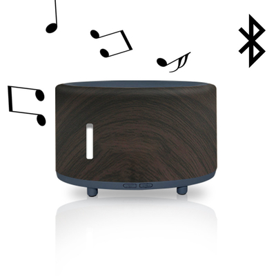 Nawilżacz Ultradźwiękowy głośnik USB Bluetooth Music 7 LED Kolorowe światła Zmieniające dyfuzory olejków eterycznych do aromaterapii