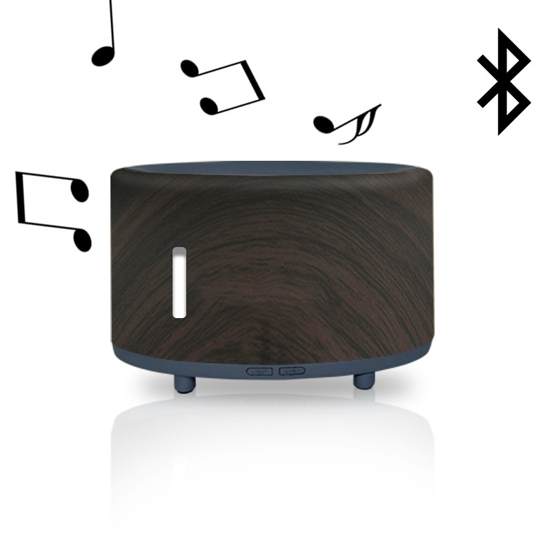 Nawilżacz Ultradźwiękowy głośnik USB Bluetooth Music 7 LED Kolorowe światła Zmieniające dyfuzory olejków eterycznych do aromaterapii
